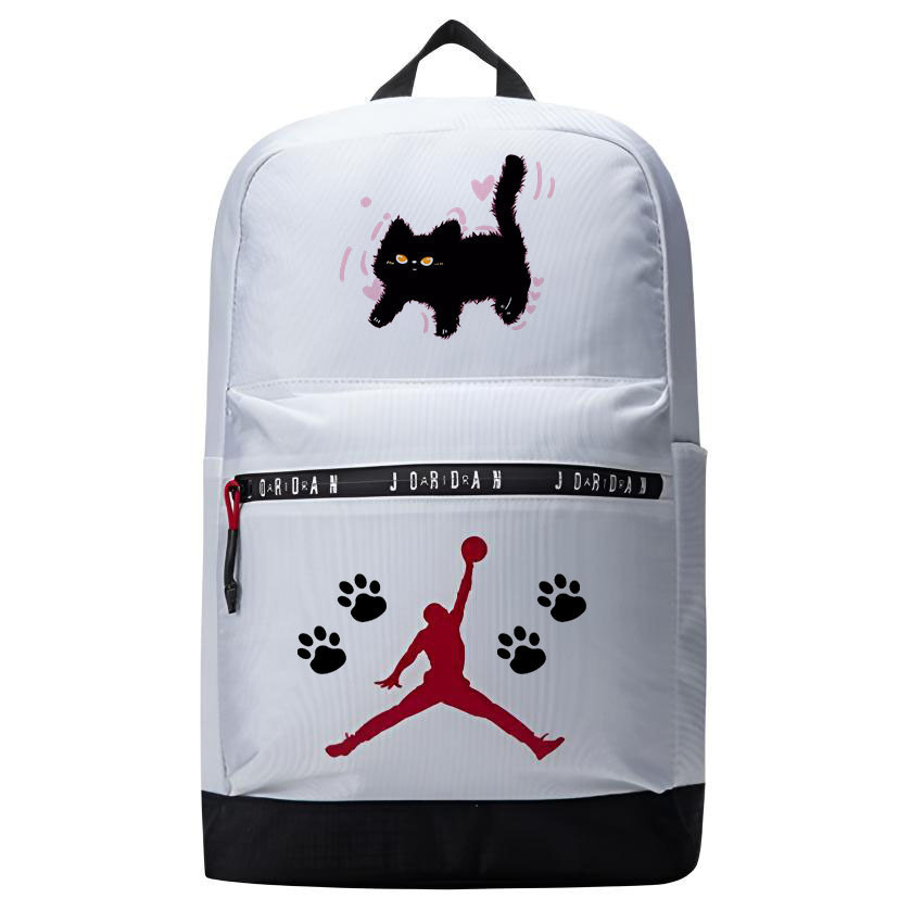 

Jordan Полиэстеровый рюкзак унисекс белый, Kitten