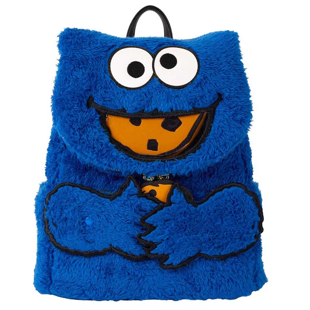 

Рюкзак Loungefly Cookie Monster, синий