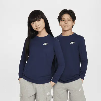 

Лонгслив Nike Sportswear, темно-синий