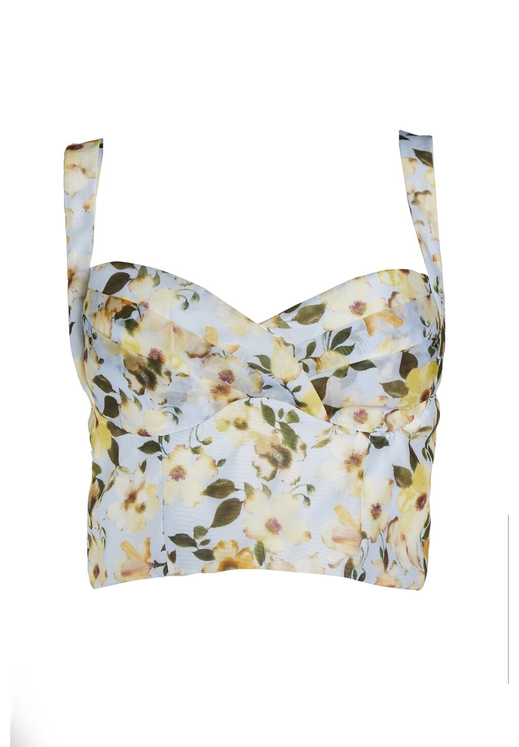 

Топ MAISIE CO-ORD WRAP BUST CROP True Decadence, синий