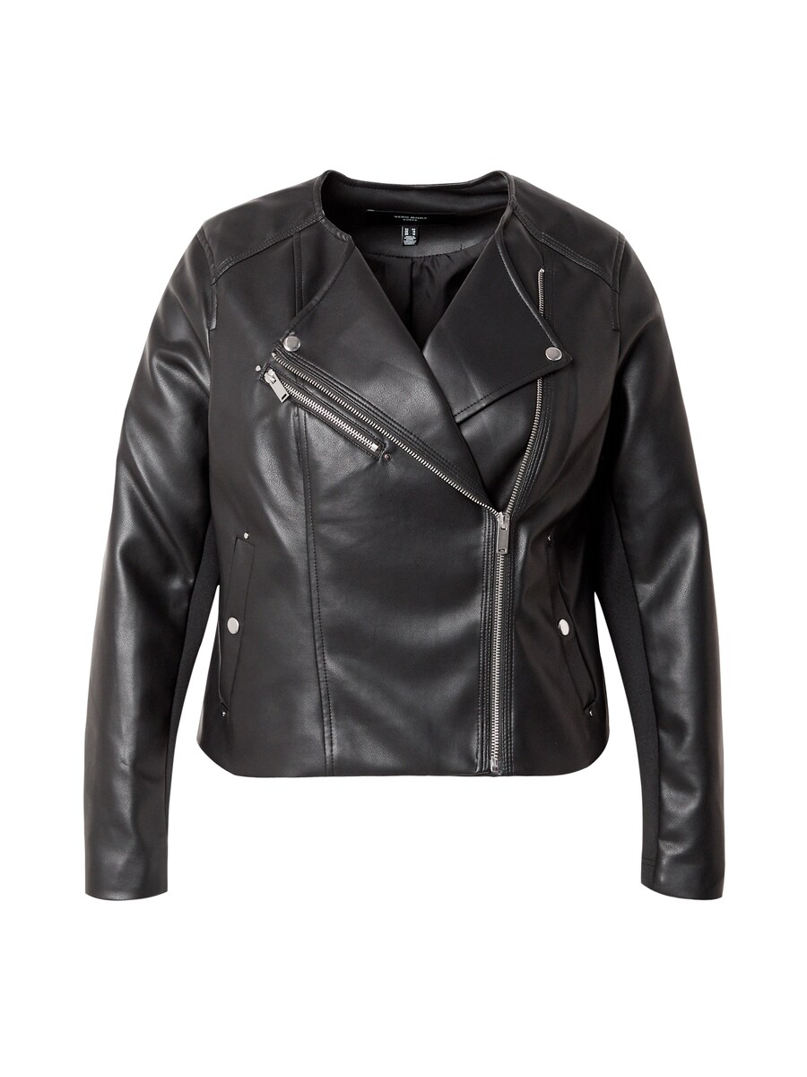 

Кожаная куртка Vero Moda Curve Between-Season Jacket VMCRILEY, черный