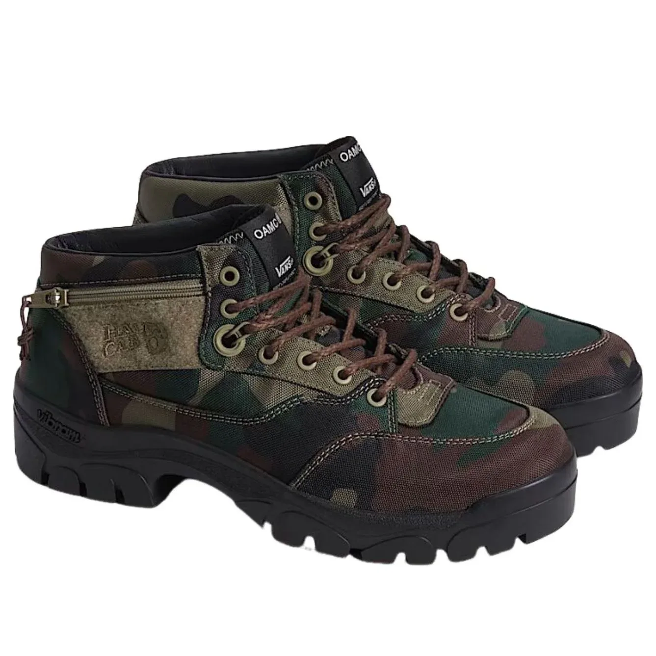 Ботинки Vans OTW x OAMC Half Cab SP Boot 'Woodland Camo', мультиколор — фото 2