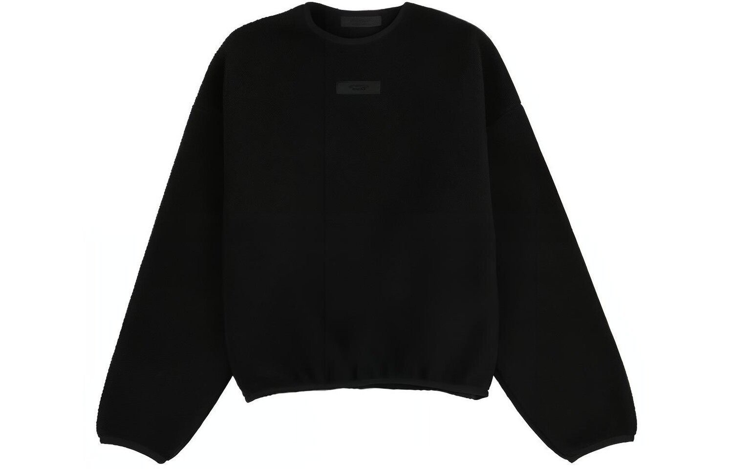 

Джемпер из флиса с аппликацией логотипа Fear Of God Essentials, черный