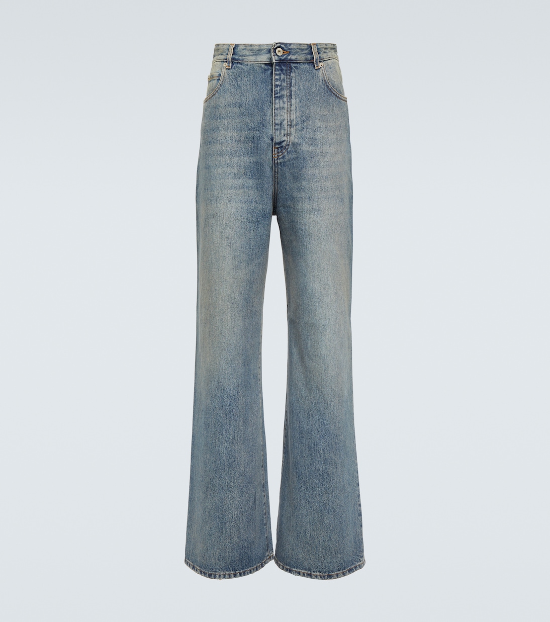 

Выцветшие джинсы широкого кроя Loewe, Washed Denim