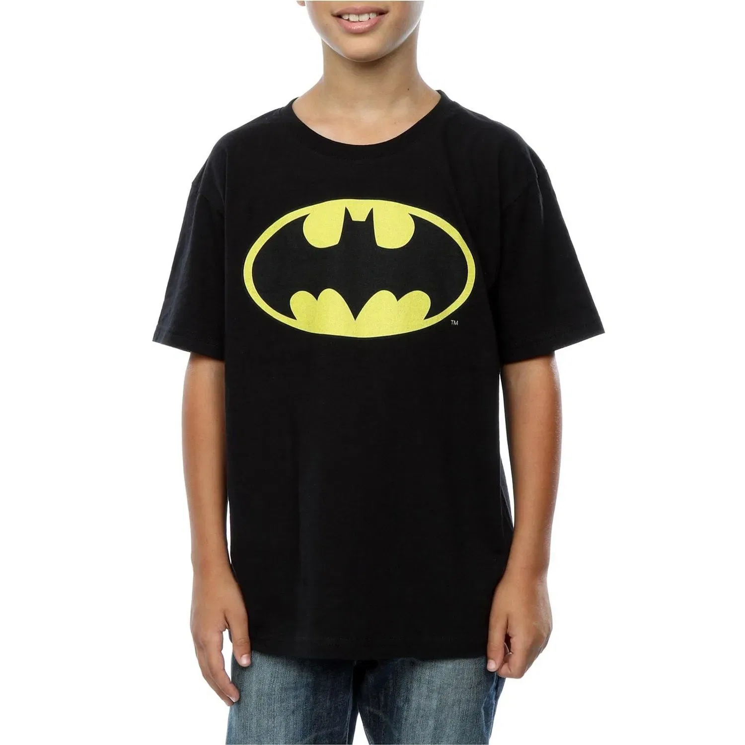 Футболка с принтом Batman Dc Comics, черный — фото 3
