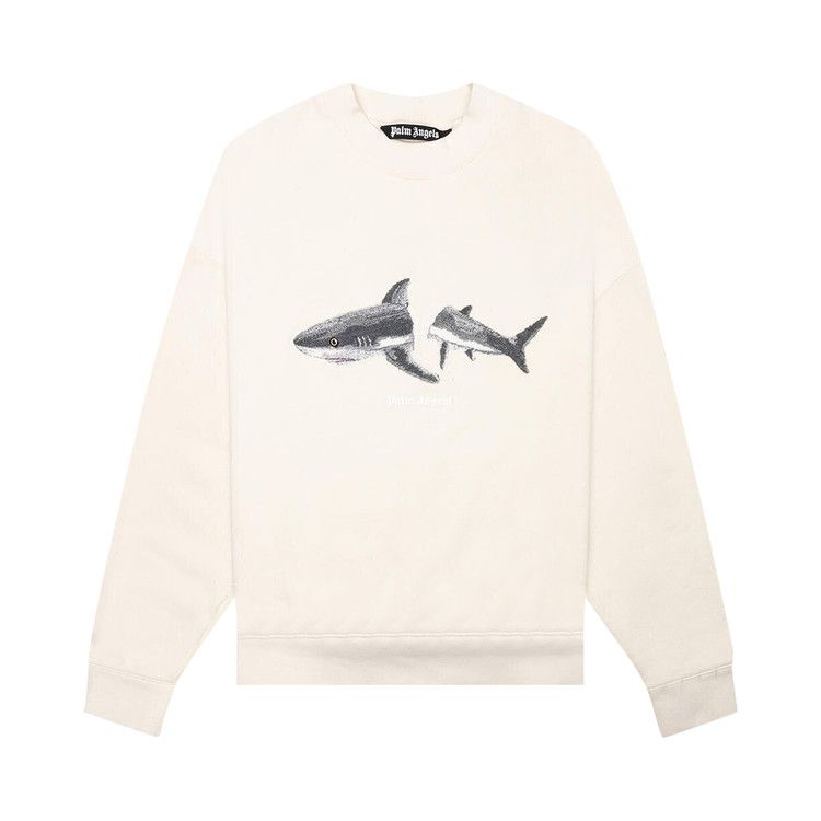 

Свитер Palm Angels Shark Crew, Butter/Green