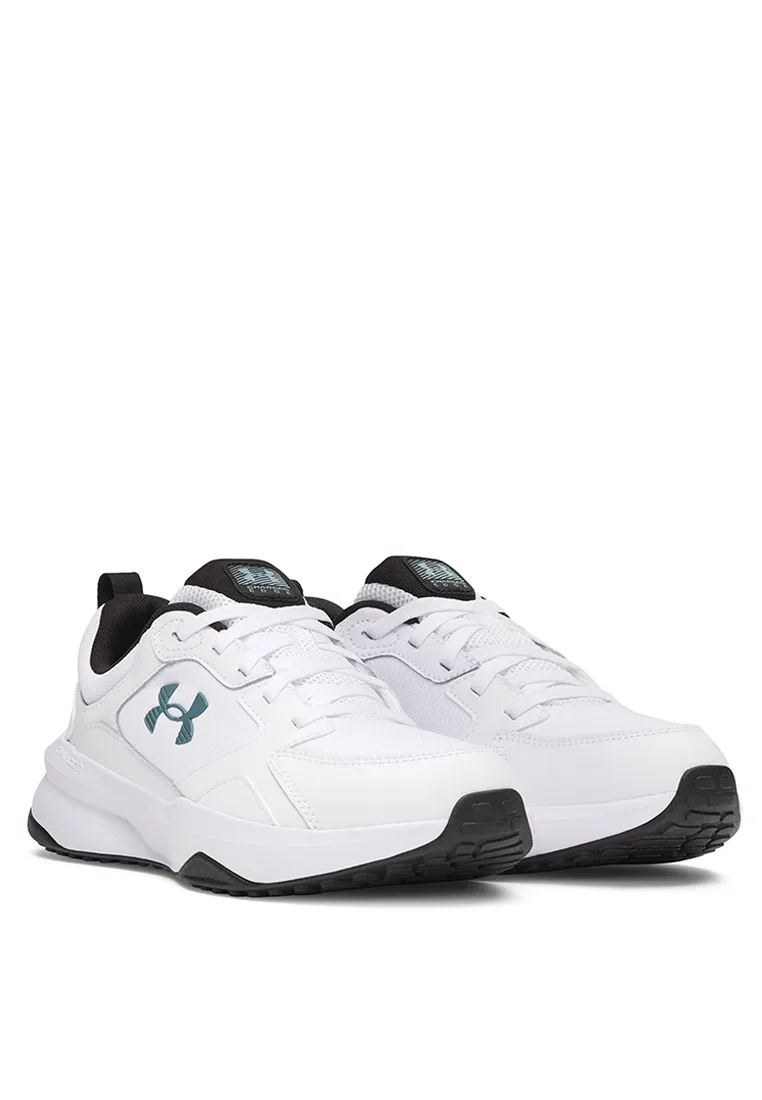 Кроссовки для тренировок Charged Edge, мужские Under Armour, белый/черный/синий — фото 2
