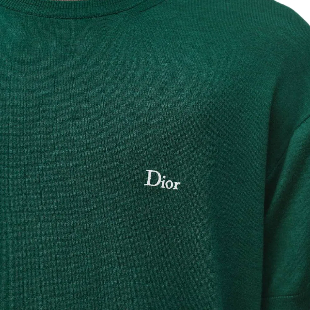 Футболка мужская Green, с круглым вырезом, прямой крой DIOR — фото 4