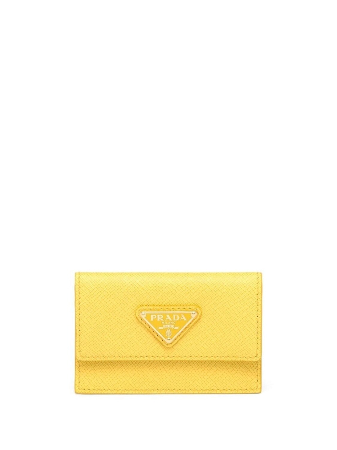 

Prada кошелек из сафьяновой кожи, желтый