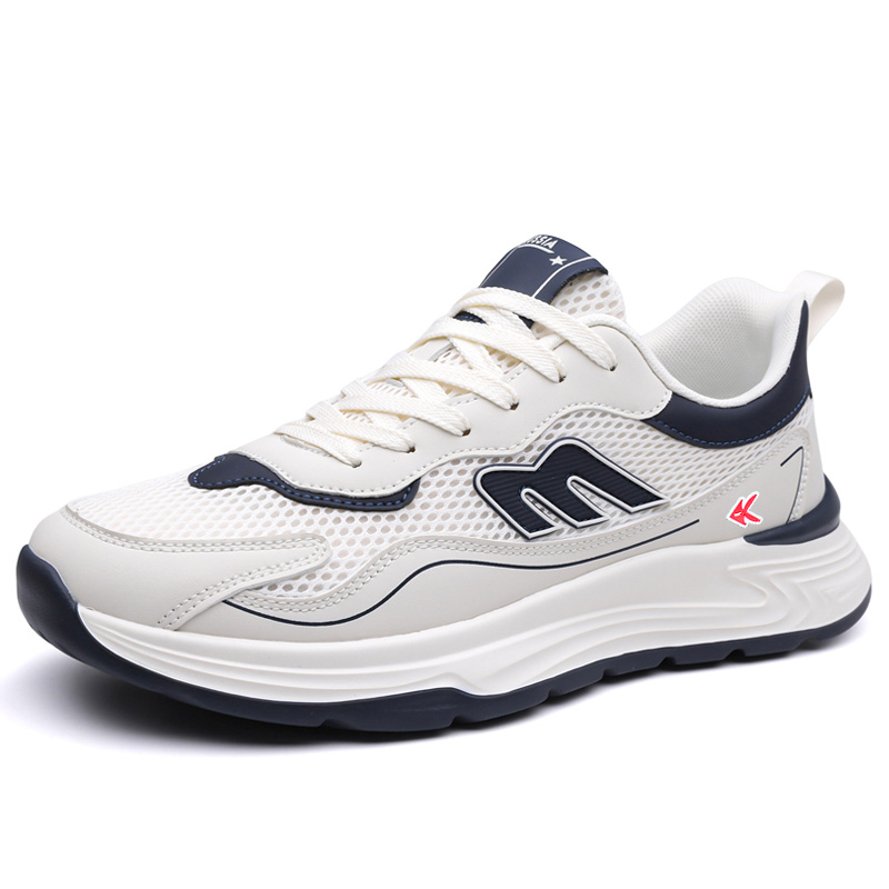 

Низкие повседневные туфли мужские ZAMST, Beige Blue