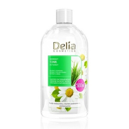 

Cosmetics Успокаивающий тоник для лица с экстрактом ромашки 500мл, Delia