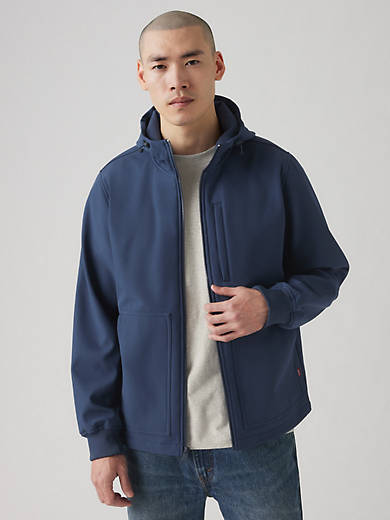 

Куртка Salida Soft Shell с капюшоном Levi's, цвет Dress Blues - Blue