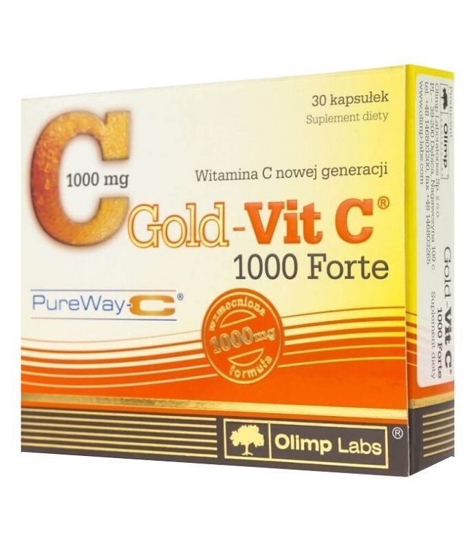 

Olimp Gold-Vit C Forte витамин С в капсулах, 30 шт.