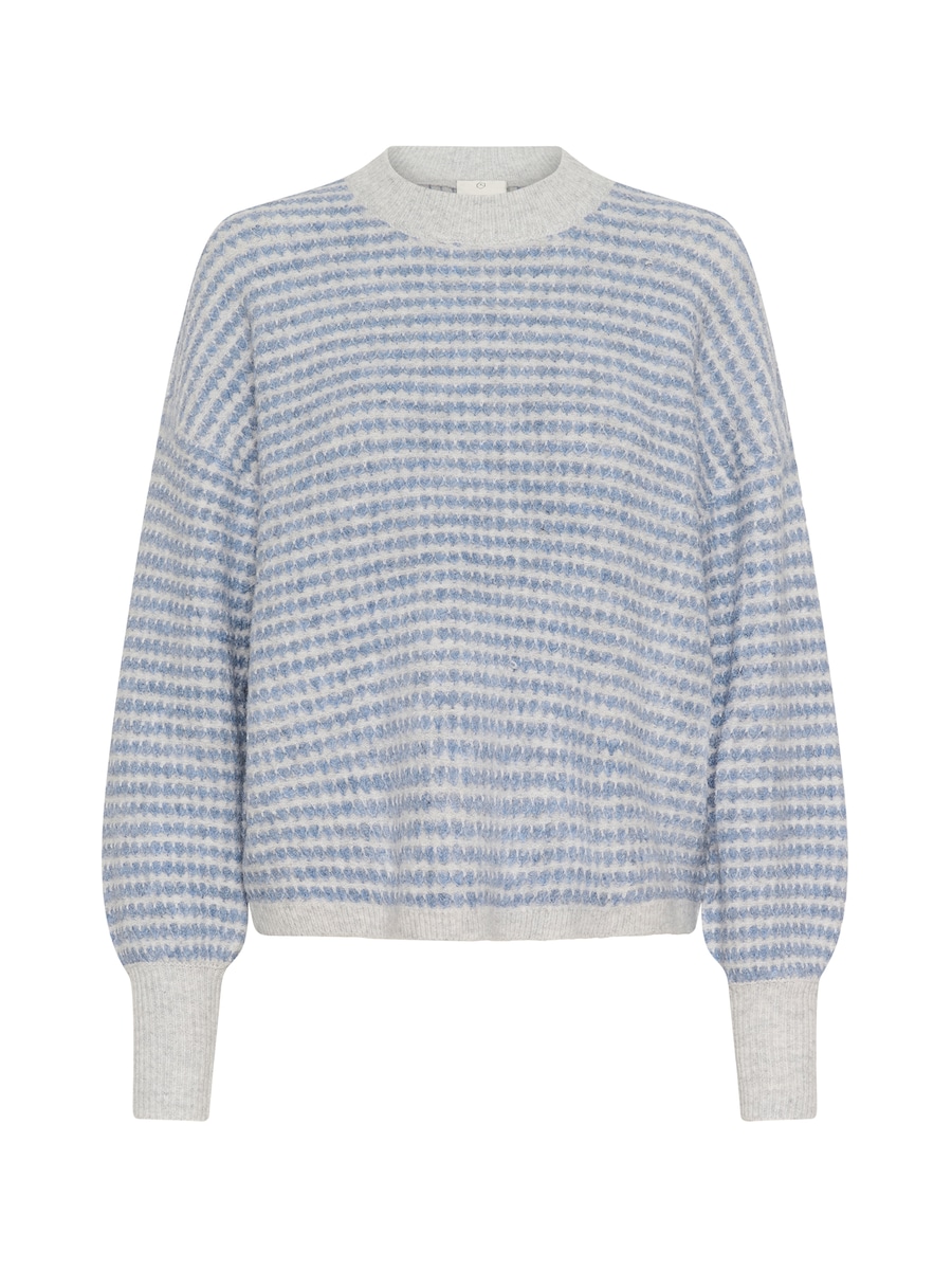 

Свитер Kaffe Ellery, светло-голубой/светло-серый