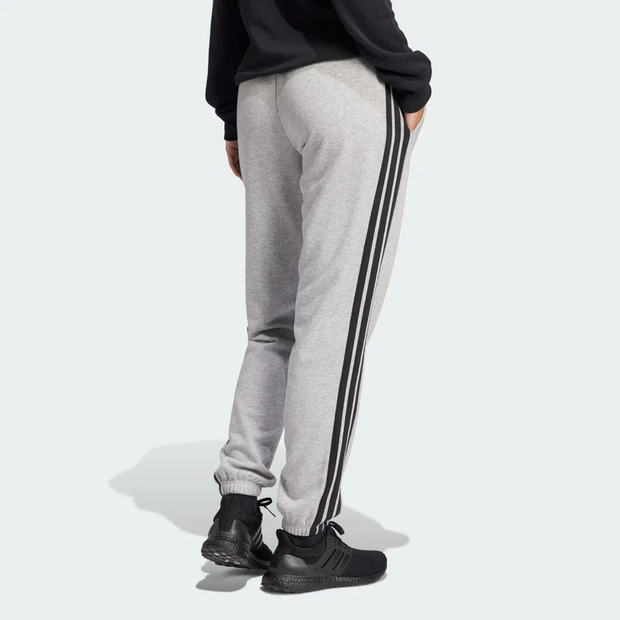 Спортивные брюки с манжетами W 3S FT CF PT adidas, Серый — фото 2