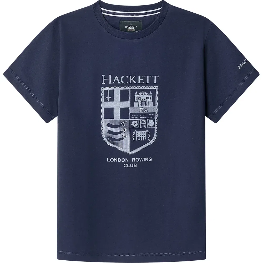 Детская футболка с коротким рукавом Heritage LRC Logo Hackett, Blue