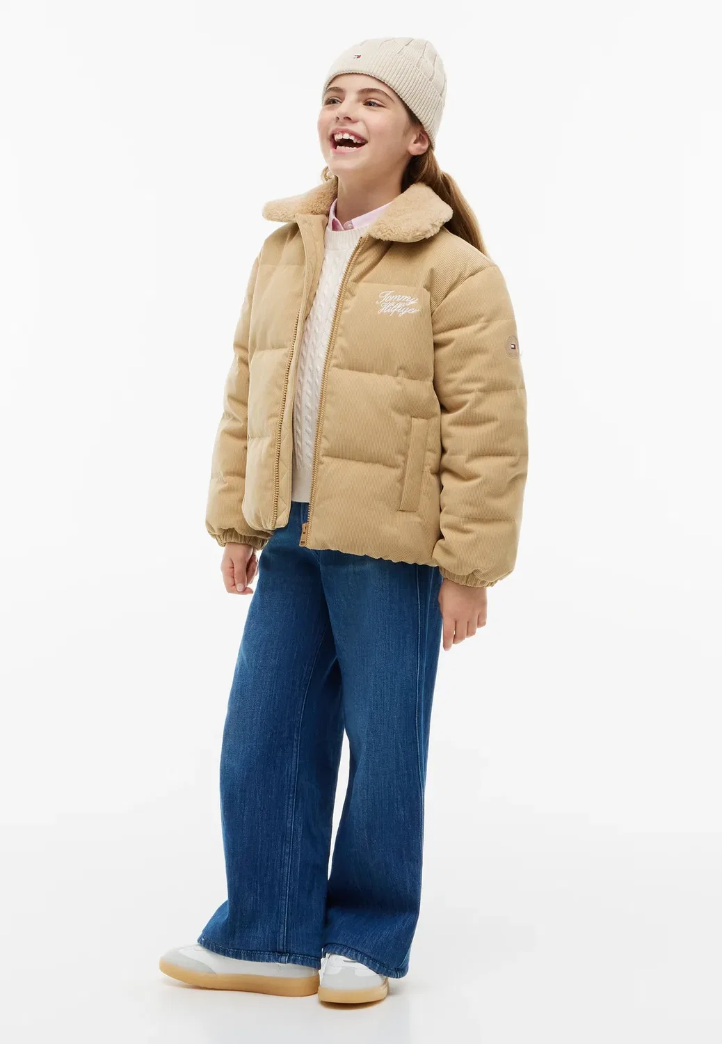 Пуховик - зимняя куртка Tommy Hilfiger, Gentle Gold-Colored — фото 2