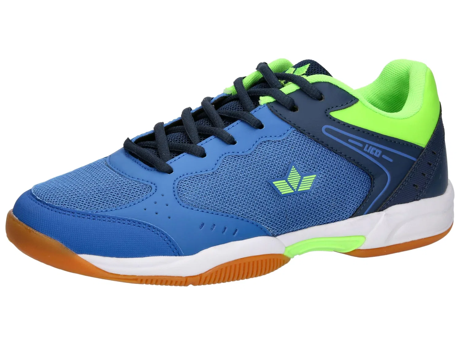 Детские кроссовки для мальчиков Speed Indoor Lico, Marine Blue Lemon