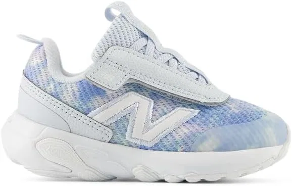Детские кроссовки для девочек с липучкой New-b 1440 V1 New Balance, Ice Blue/Electric Sky/White — фото 2