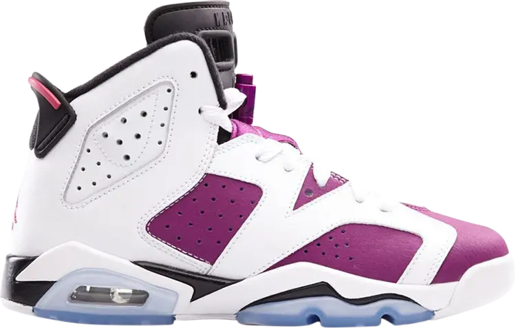 

Кроссовки Air Jordan 6 Retro GG Vivid Pink, белый