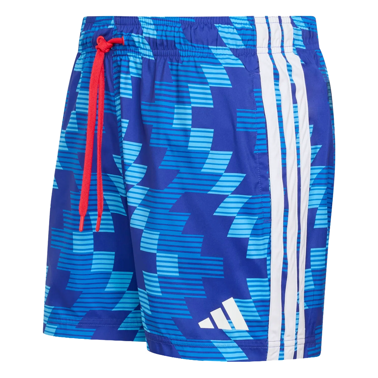 Мужские плавки с футбольным принтом Adidas, синий