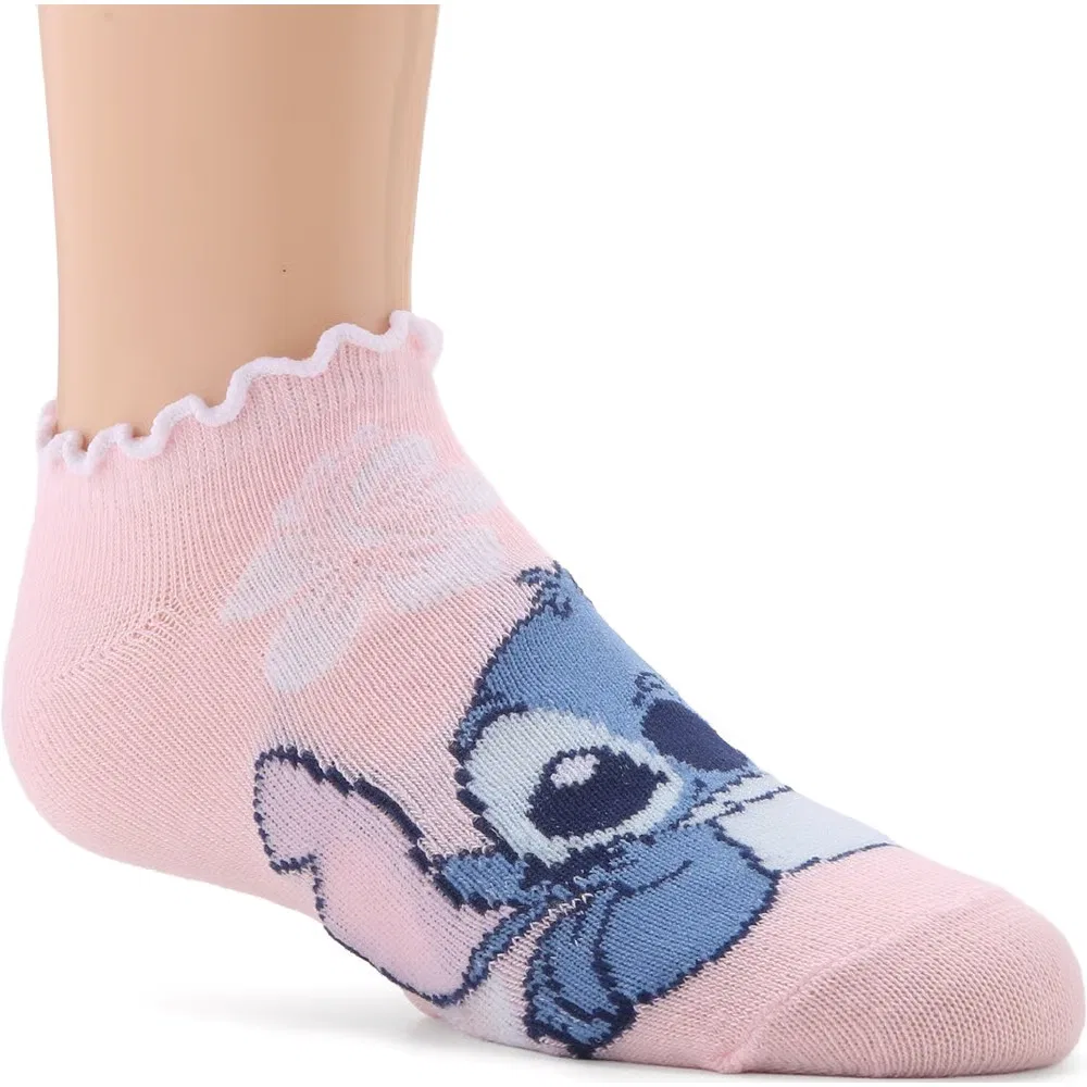 Детский набор из 6 пар носков до щиколотки Lilo And Stitch, Stitch Assorted