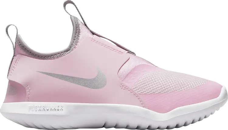 

Кроссовки Nike Flex Runner PS 'Pink Foam Metallic Silver', розовый