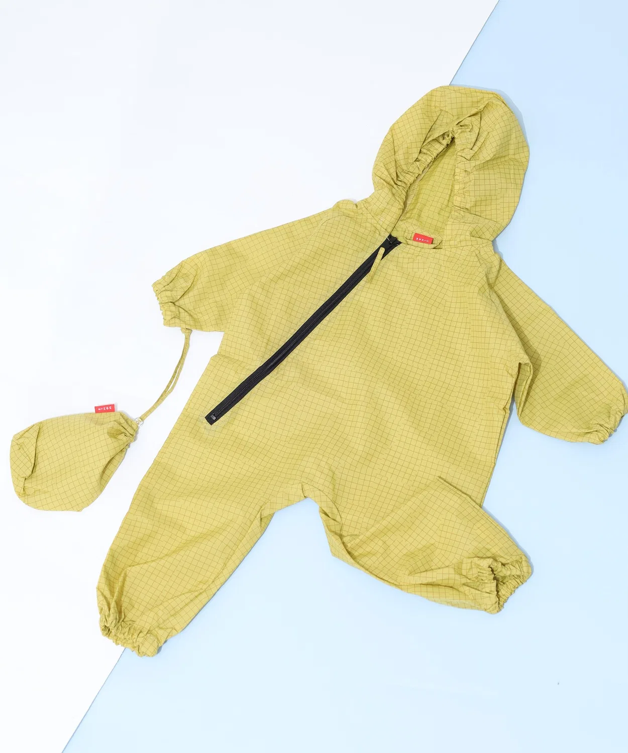 Детский комбинезон с капюшоном, модель BABY BUNTING 392 plusm, Yellow