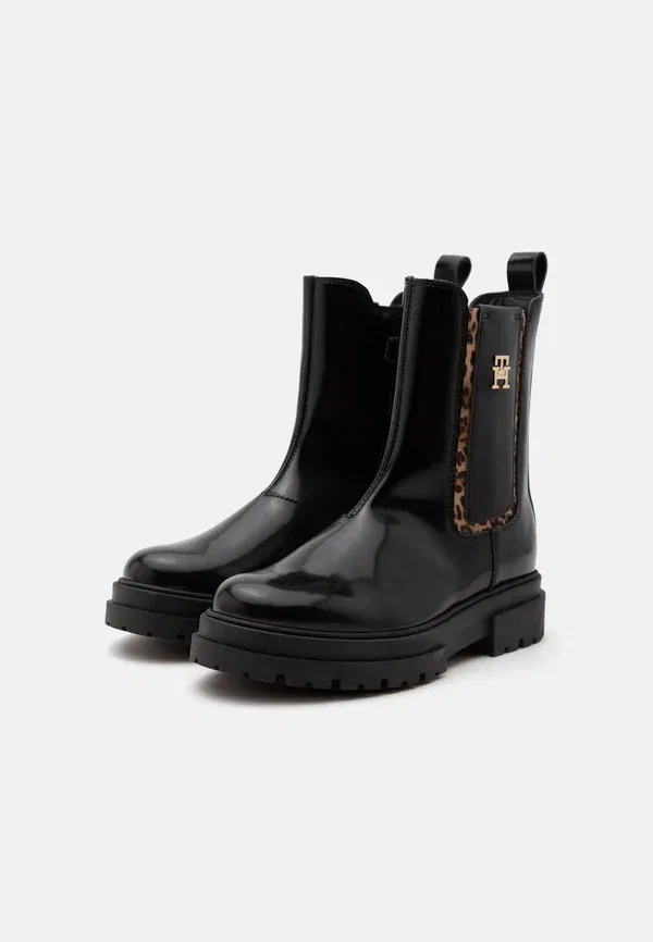 Сапоги на каблуке Classic Ankle Boots Tommy Hilfiger, черный — фото 2