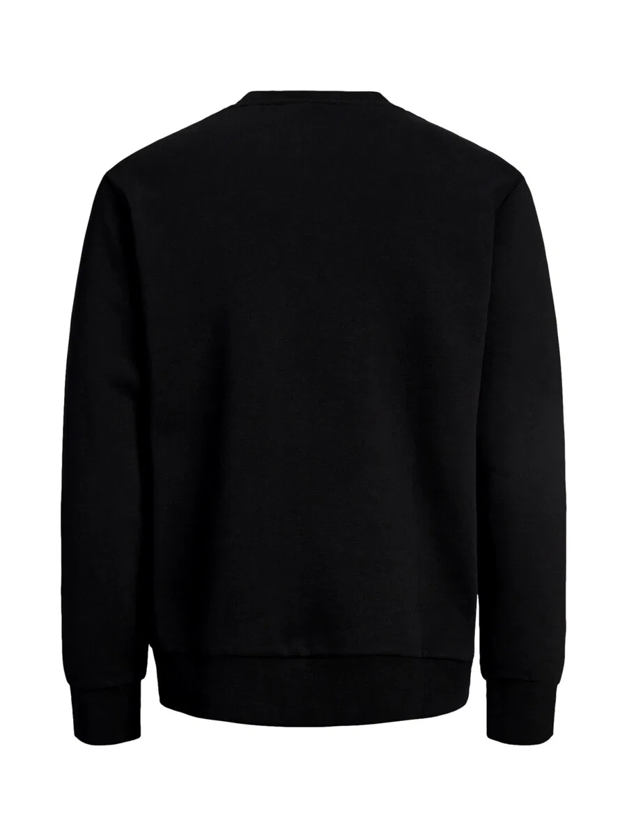 Детская толстовка Jack & Jones Junior с логотипом JCOClub, черная — фото 2