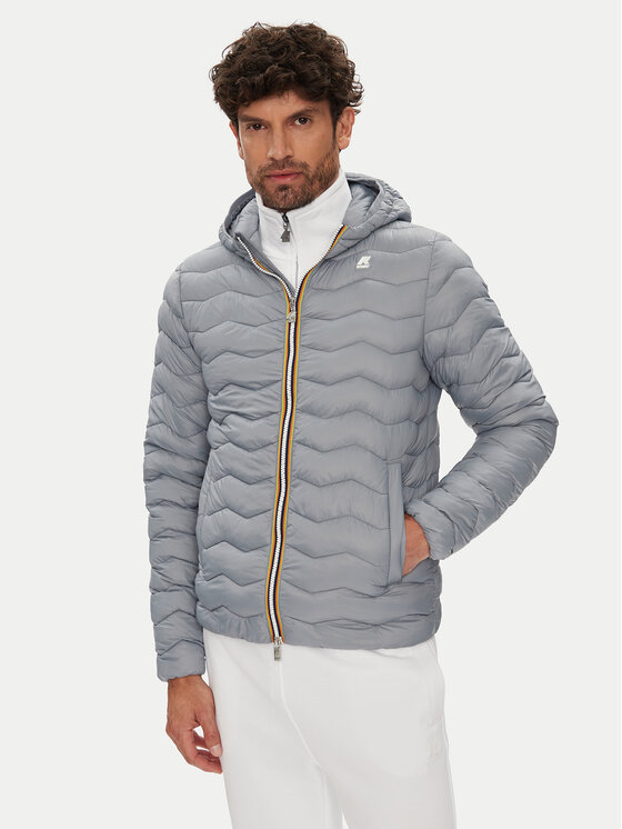 

Демисезонная куртка slim fit Jack K6121HW K-Way, серый
