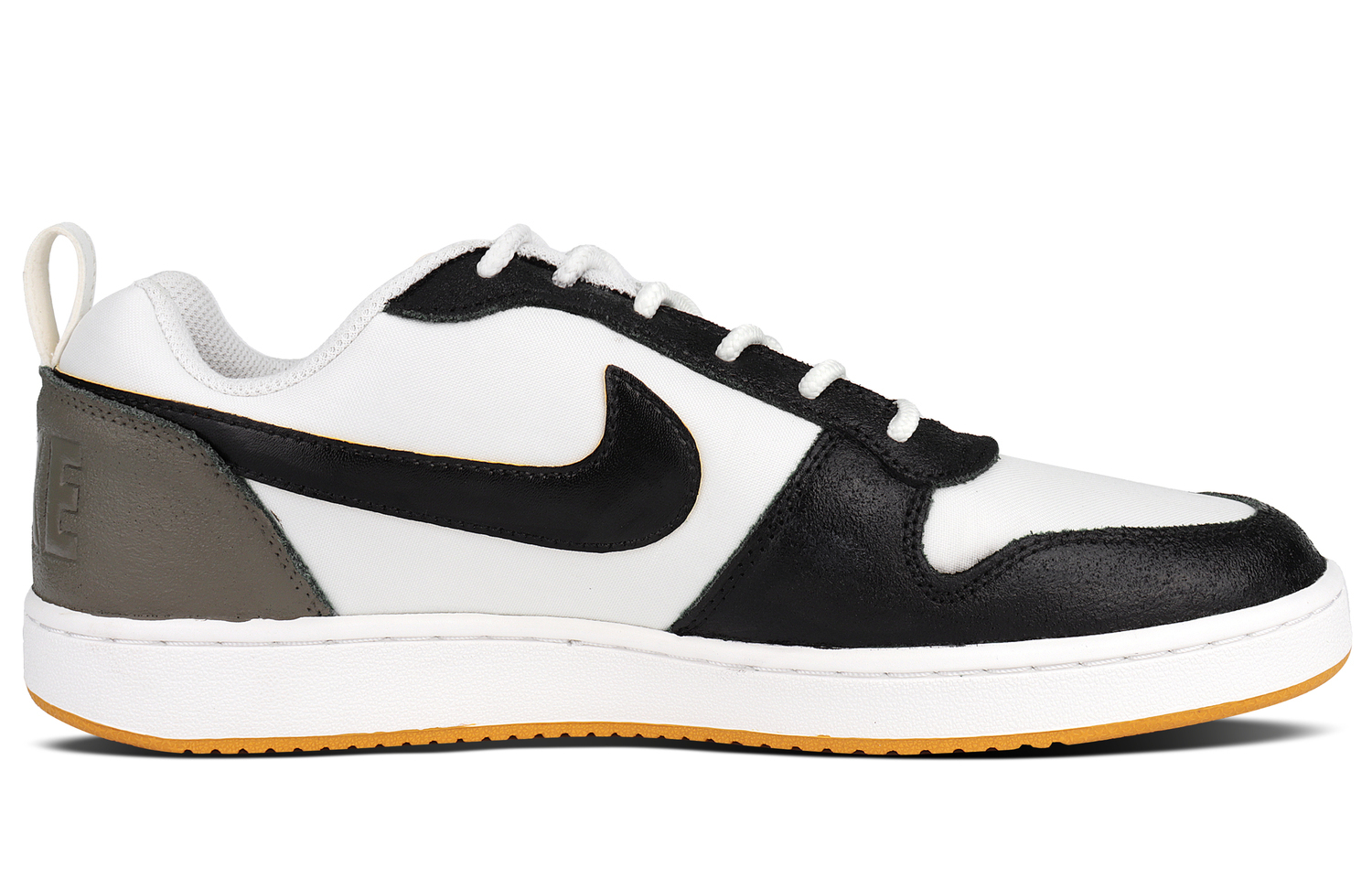 Nike Кроссовки для скейтбординга Court Borough Abrasion Resistant низкие мужские Black White Brown — фото 4