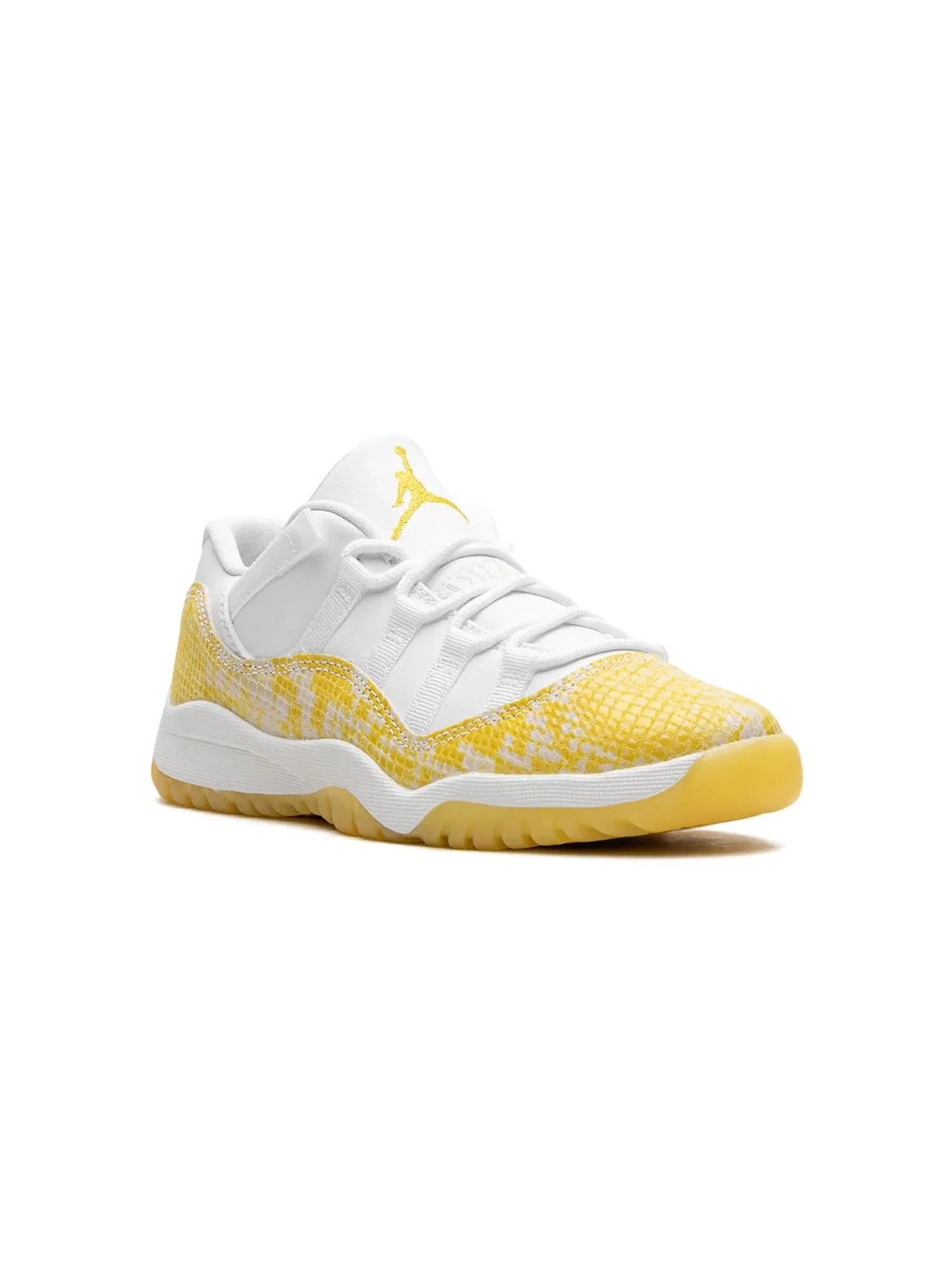 Кроссовки Air Jordan 11 Low Yellow Snakeskin