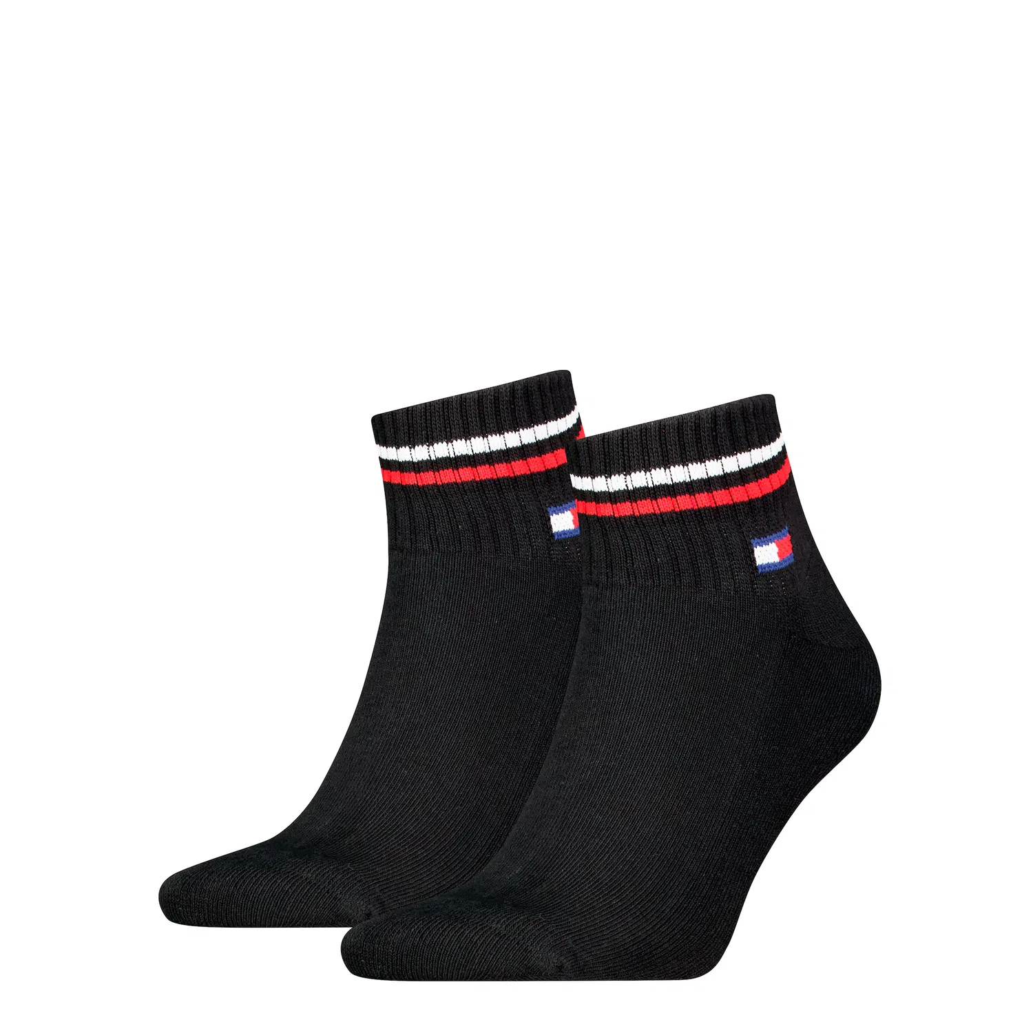 Мужские короткие носки с хлопковой смесью Tommy Hilfiger, Black