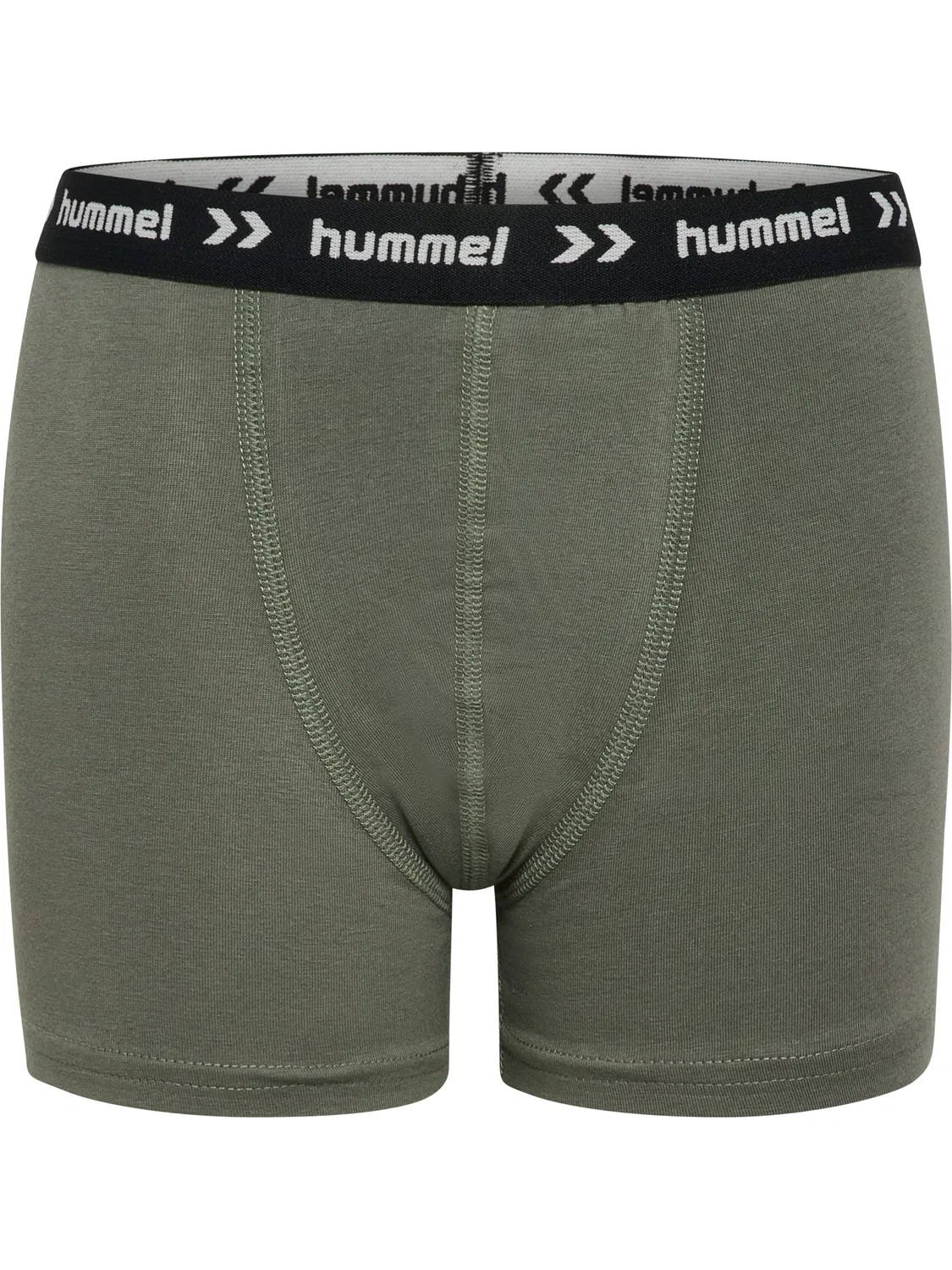 Трусы-боксеры детские с принтом Nalle Hummel, серый — фото 4