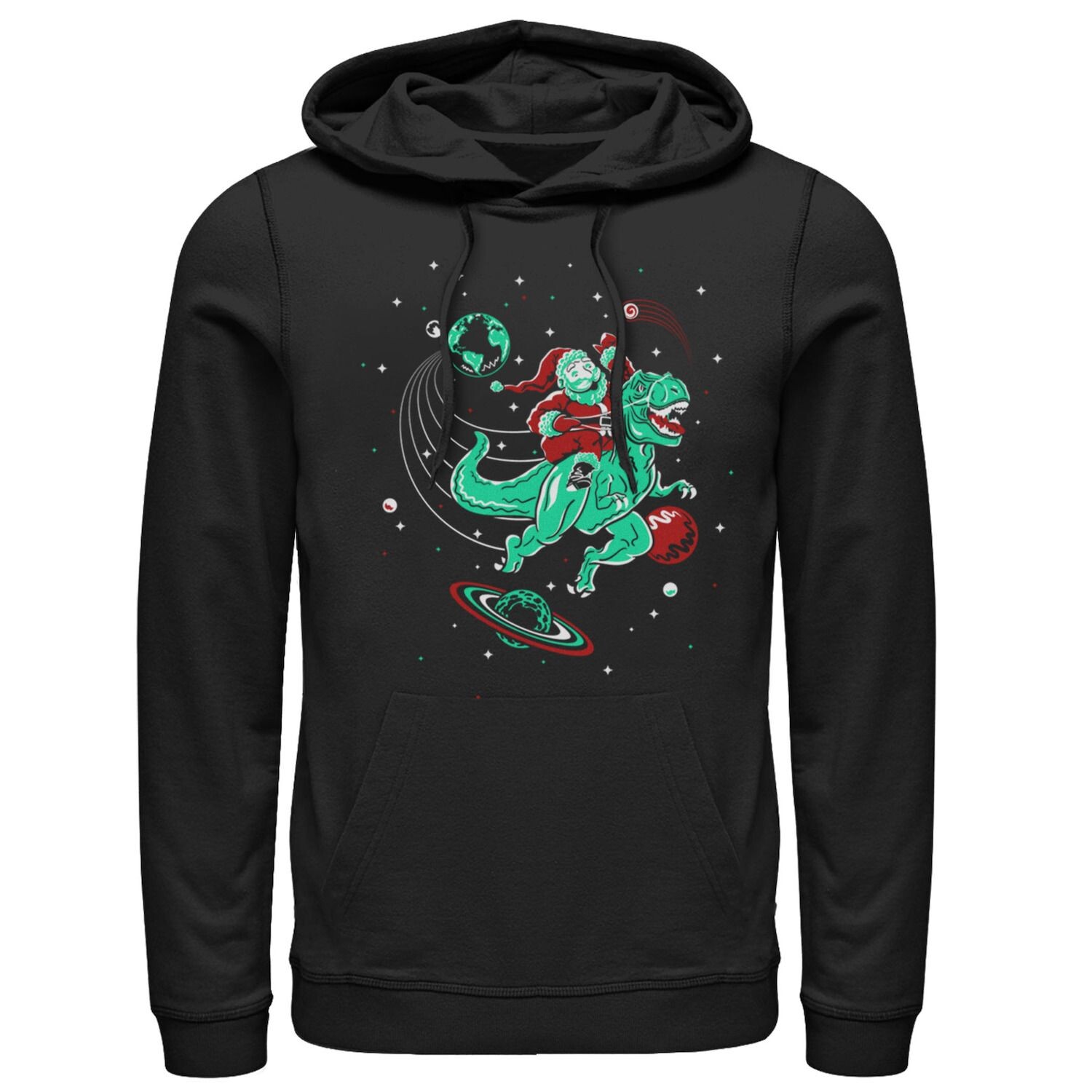 

Мужская толстовка Santa Riding T-Rex Licensed Character