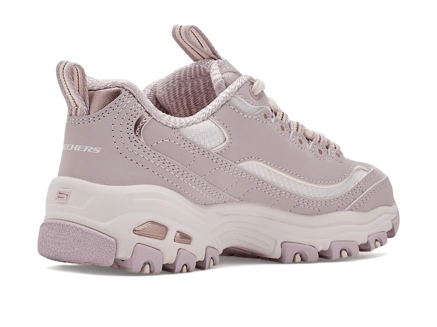 Кроссовки D'Lites 304155L (для маленьких и больших детей) Skechers Kids, Rosegold — фото 4