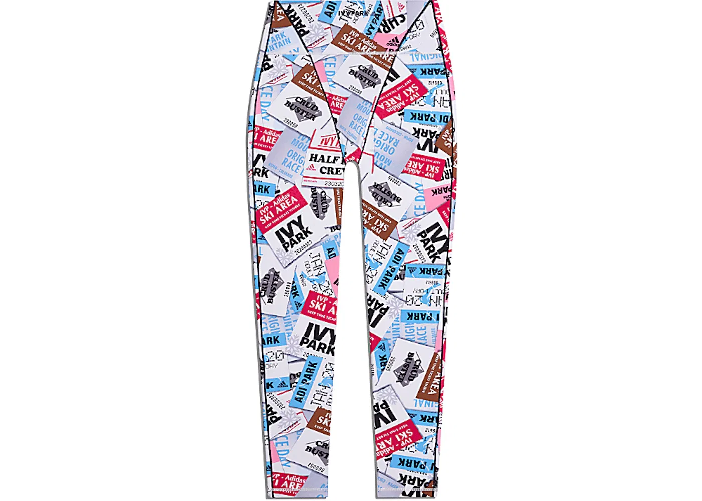 Женские леггинсы с принтом Ski Tag Adidas, Multicolor — фото 2