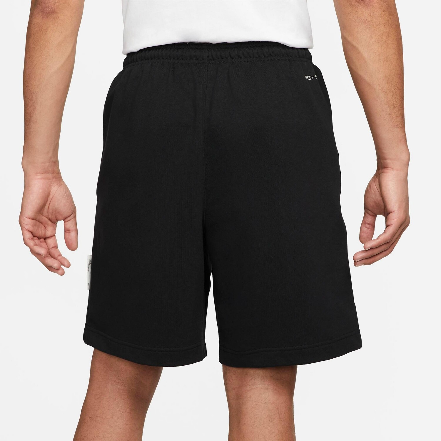 Мужские шорты Nike Dri-FIT Standard Issue из ткани френч терри, черный — фото 4
