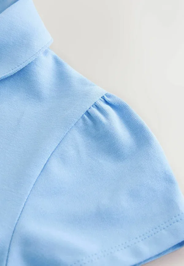 Комплект из 2 поло, хлопок с эластаном, Polo Shirt Next, синий — фото 4