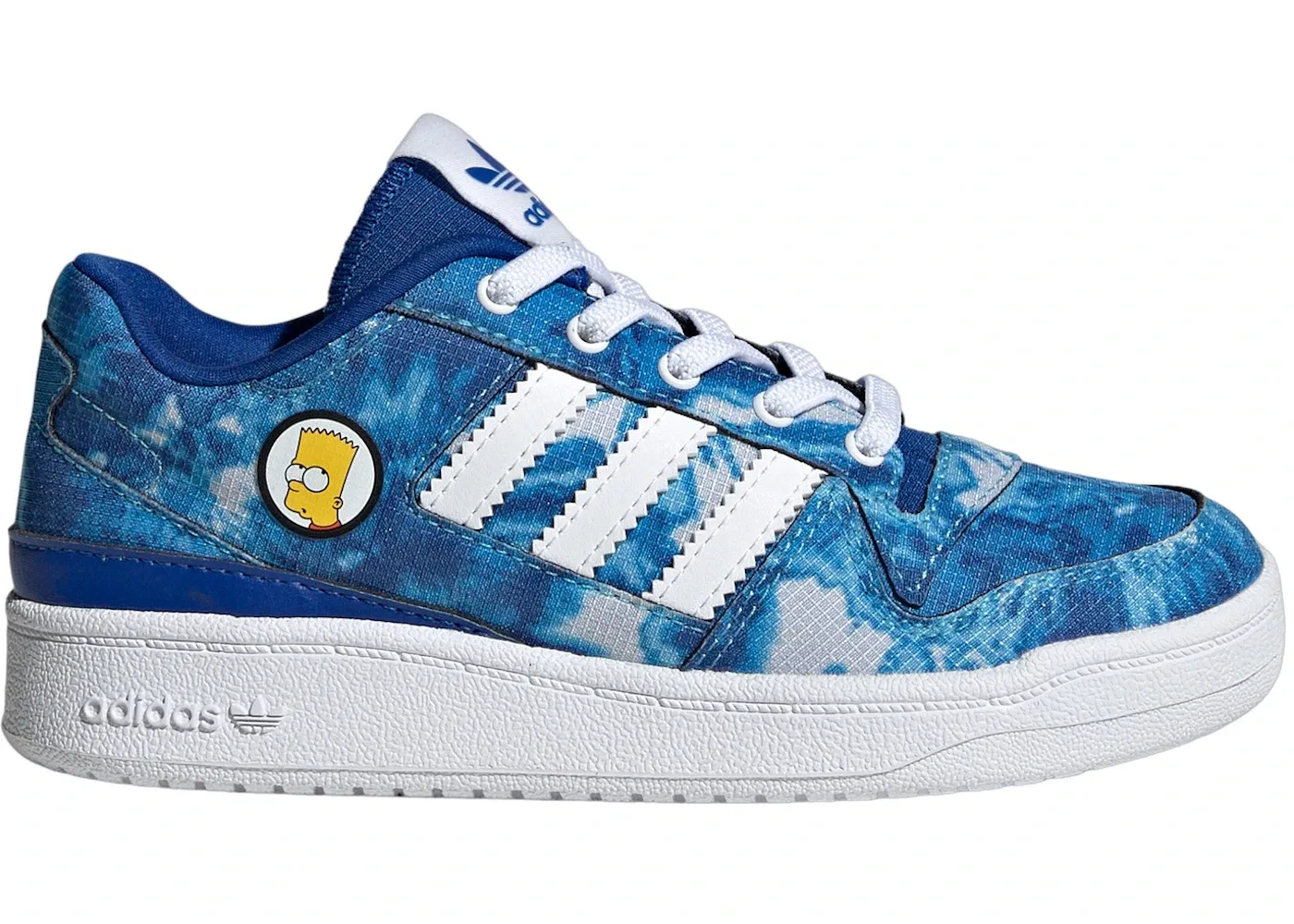 Детские кроссовки с низким верхом Adidas Forum Low, Royal Blue/Cloud White/Royal Blue