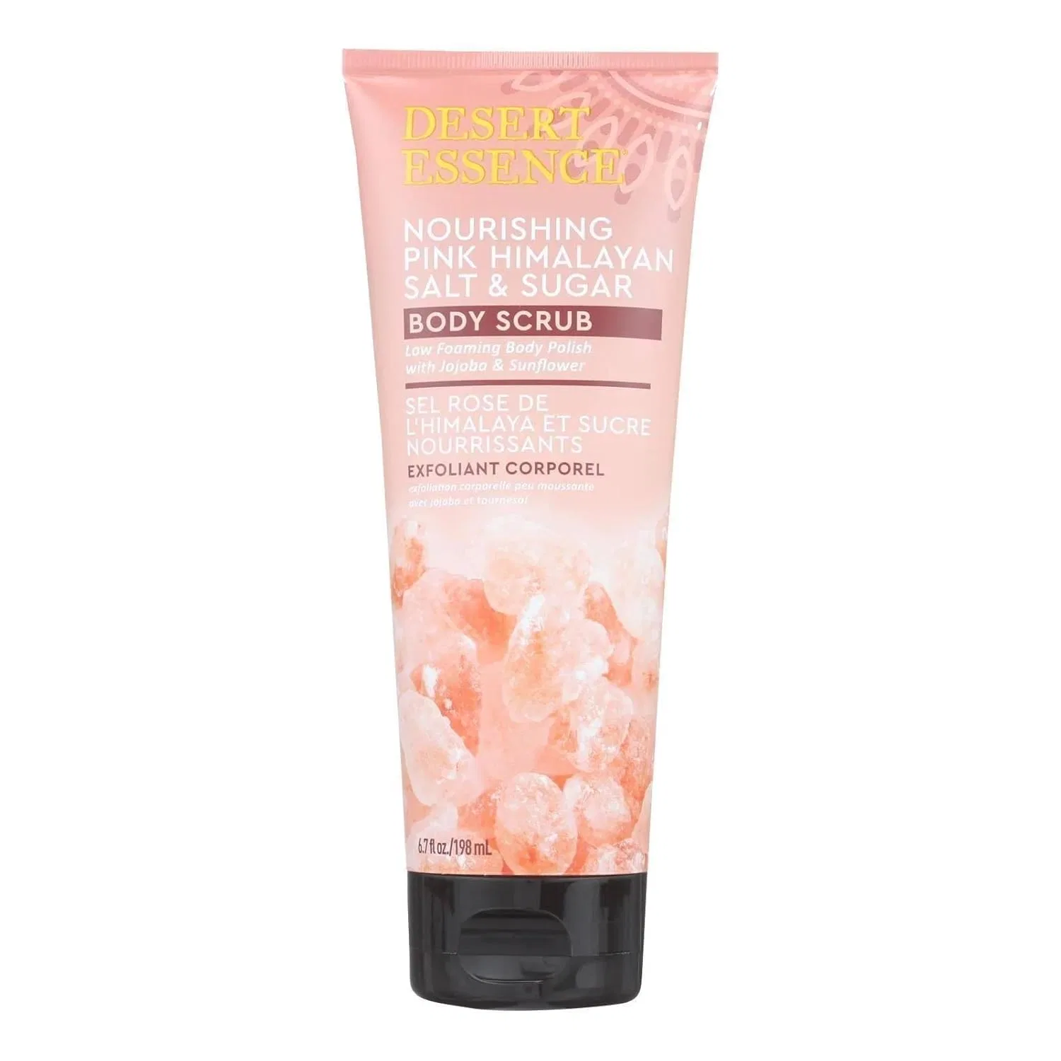 Скраб для тела, Nourish Salt Sugar, Desert Essence, 198 мл