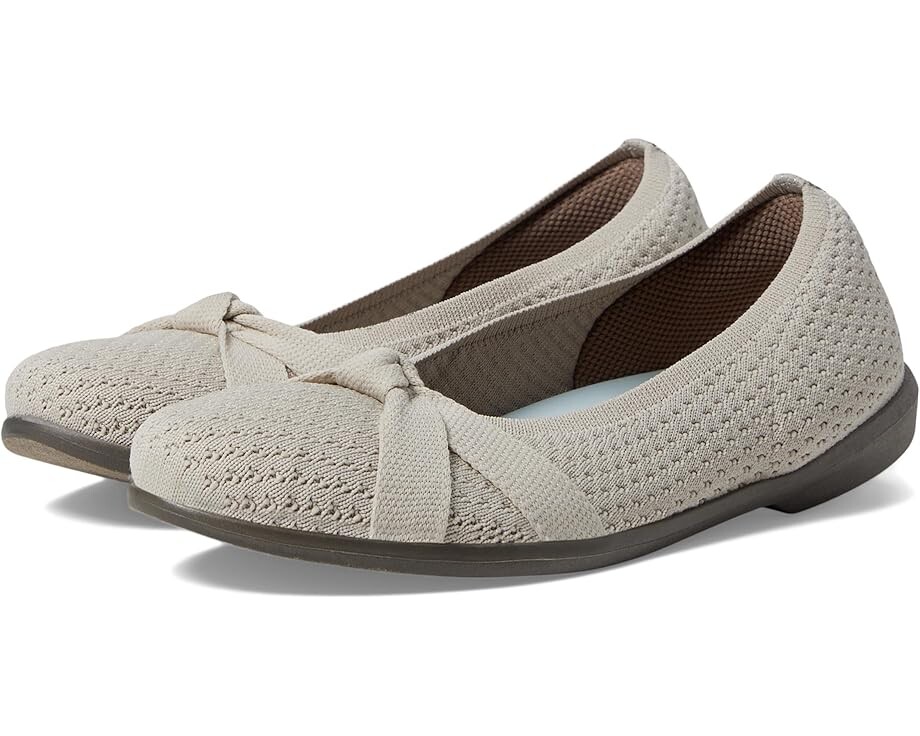 

Туфли на плоской подошве Bzees Kissed, цвет Sand Engineered Knit