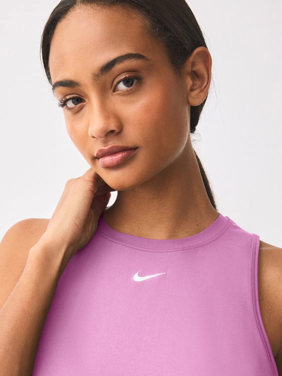 Майка Nike Magenta Pink One Classic Dri-FIT — фото 3