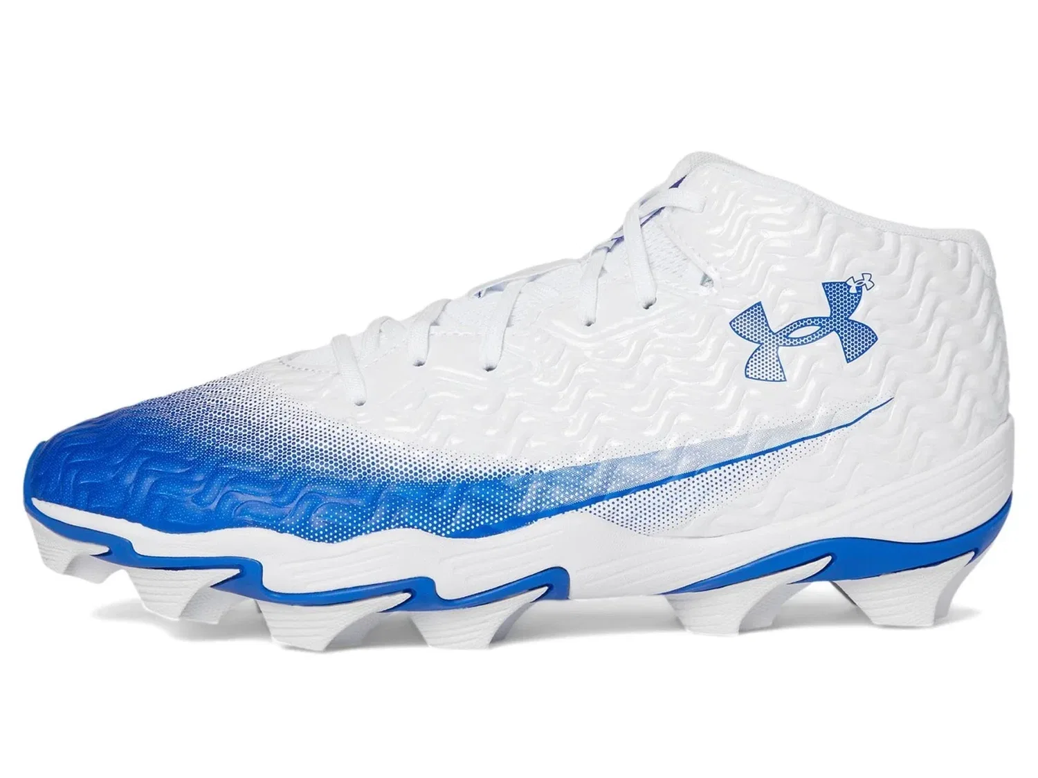 Детские футбольные бутсы Under Armour Spotlight Hammer Jr, White — фото 3