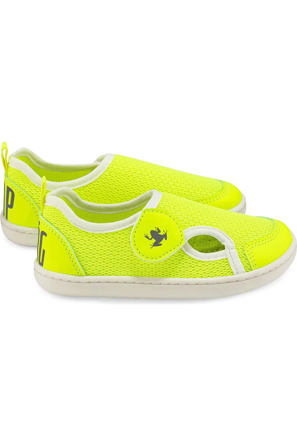 Детские кроссовки barefoot на липучке Multi Mix Hopfrög Kids, Neon Mix — фото 3