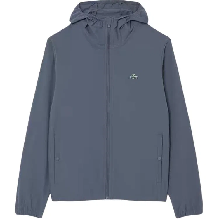Мужская куртка с капюшоном, LACOSTE, Black — фото 3