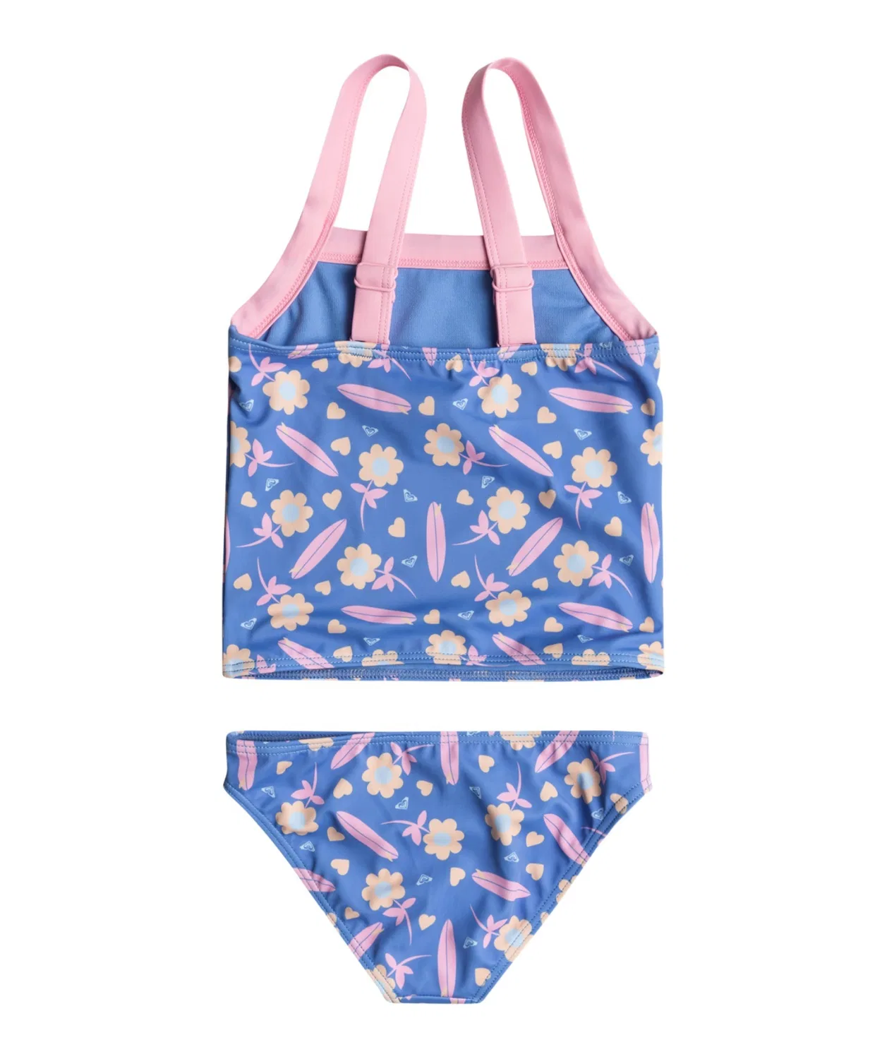 Детский танкини для девочек с принтом LOREM TANKINI SET ROXY, Blue — фото 2