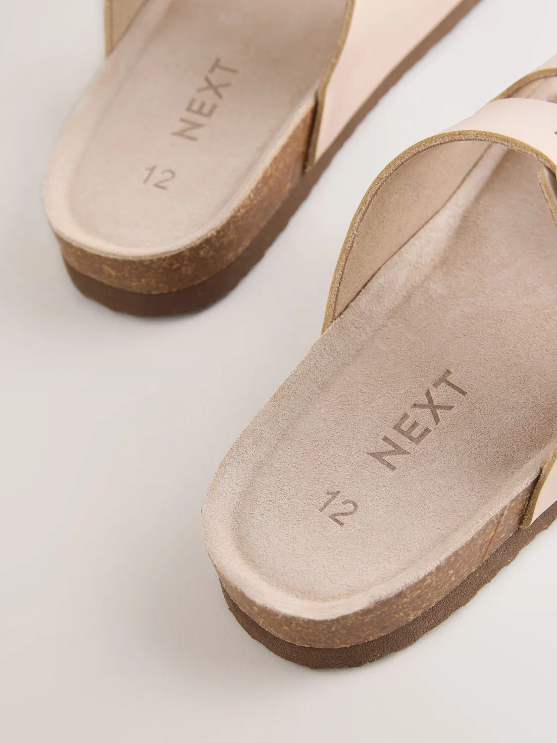 Сандалии на пробковой подошве, Neutral Leather Next, Нейтральный — фото 4