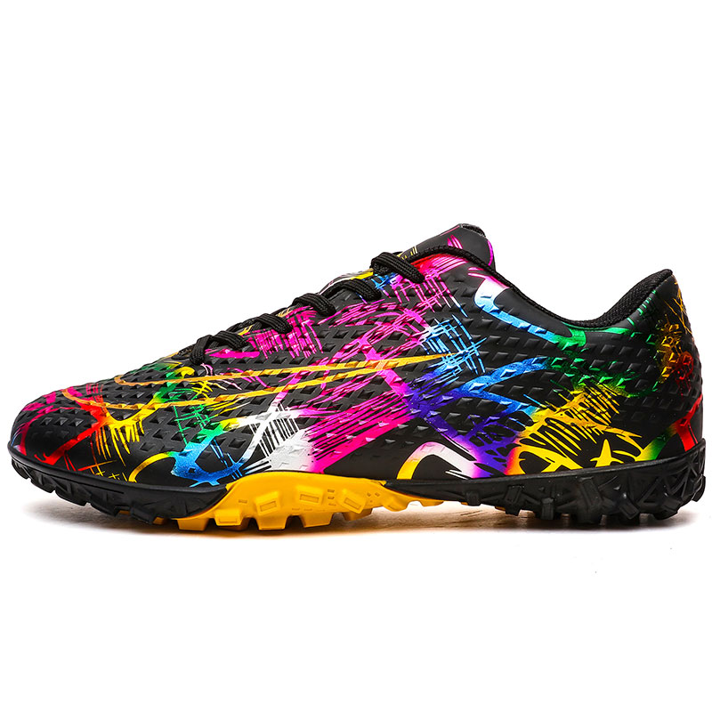 

Детские футбольные бутсы с низким верхом и противоскользящим верхом для подростков Kung Fu partners, черный